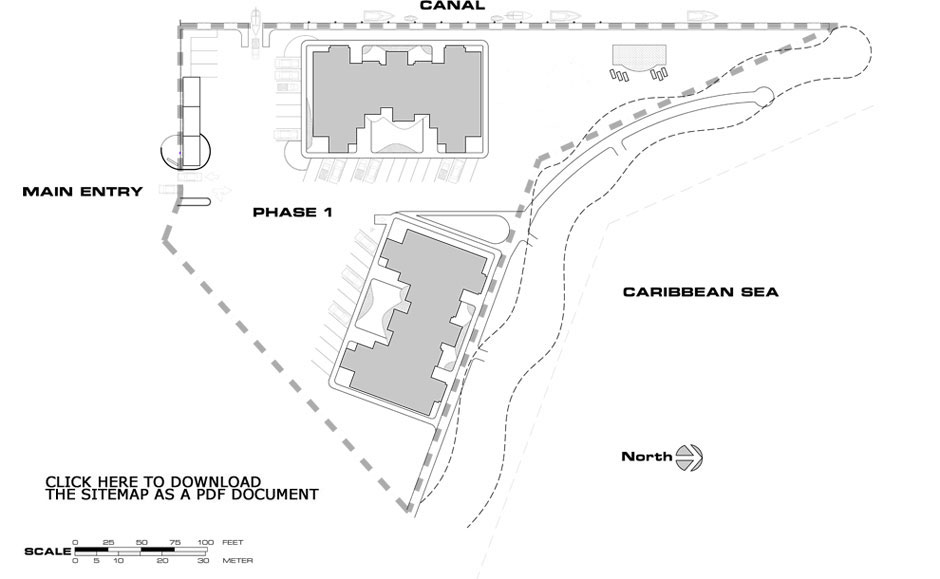 Heritage Point Condos in Belize - Site Plan